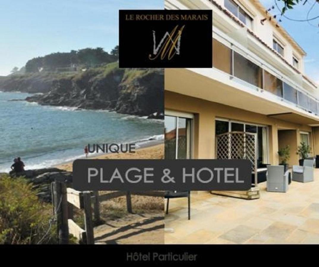 Hotel Particulier Le Rocher Des Marais "Proximite Plage & Vue Mer Pour Certains Hebergements" ปอร์นิก ภายนอก รูปภาพ